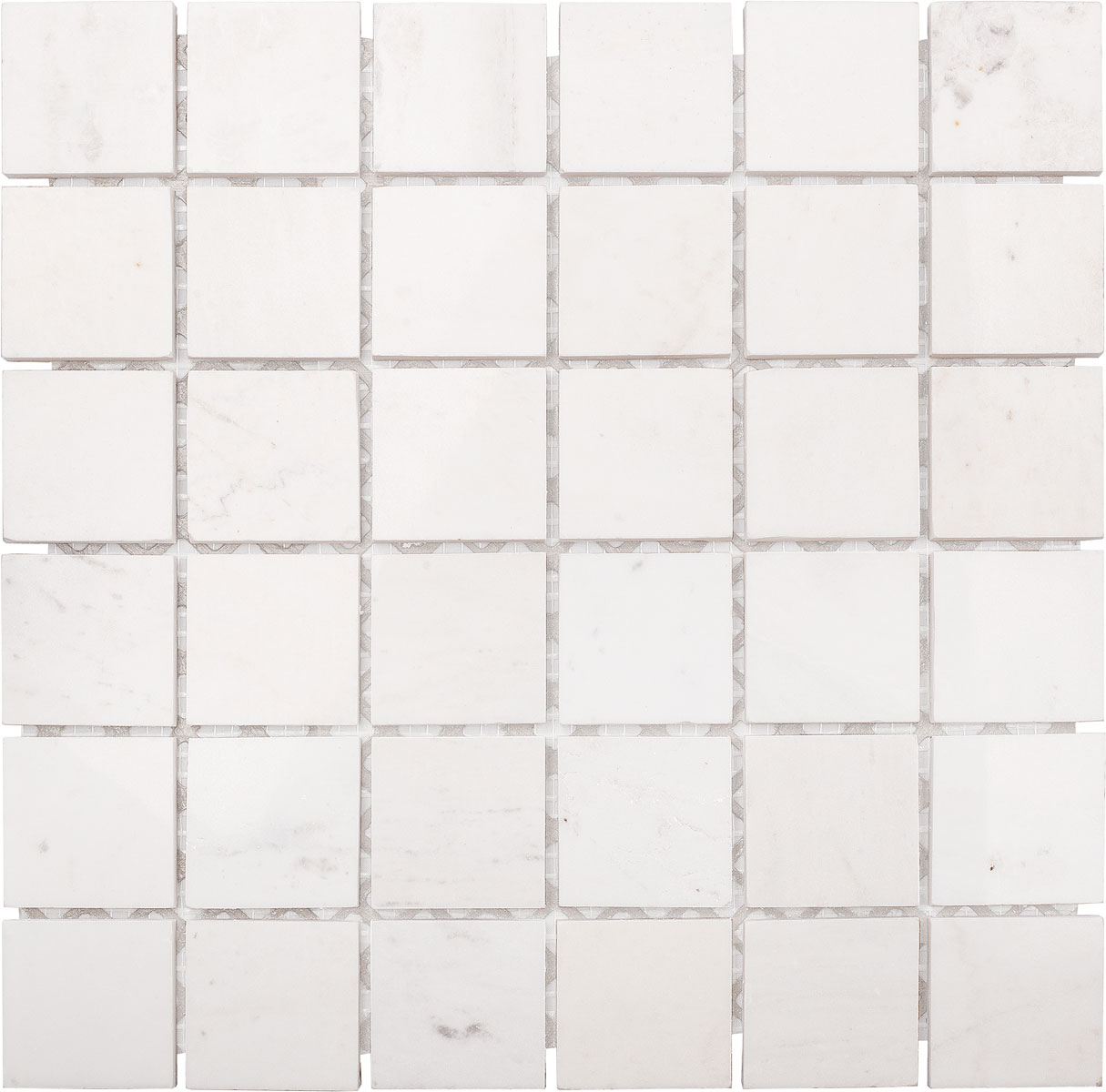 Мозаика Starmosaic Wild Stone VMwP, цвет белый, поверхность матовая, квадрат, 300x300