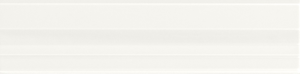 Бордюры Grazia Elegance Finale Snow Matt FINELM01, цвет белый, поверхность матовая, прямоугольник, 85x350