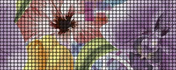 Декоративные элементы Ceradim Fantasy Dec Pixie Panno A, цвет разноцветный, поверхность глянцевая, прямоугольник, 200x500