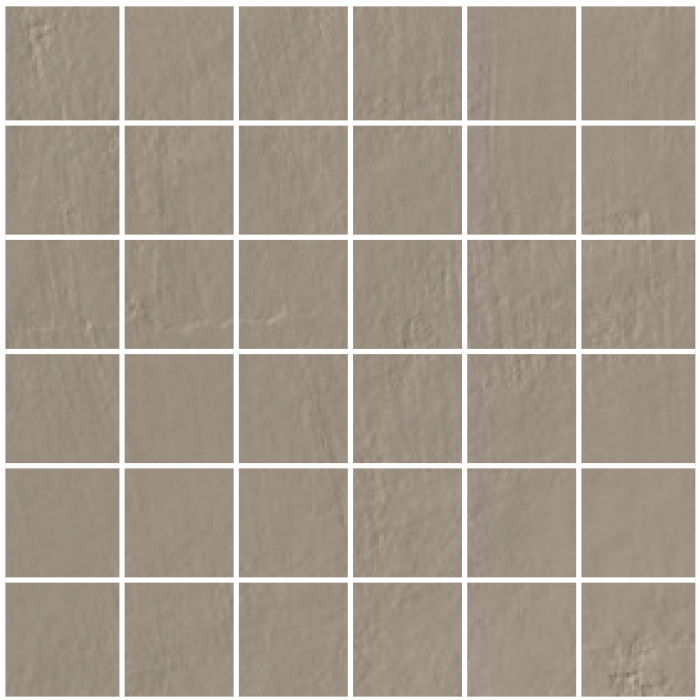 Мозаика Cir Mat Mosaico (6,5X6,5) C Smoke 1056361, цвет серый, поверхность матовая, квадрат, 400x400