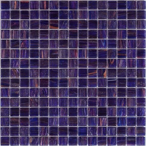 Мозаика Alma Mosaic Stella STE53, цвет сиреневый, поверхность глянцевая, квадрат, 327x327