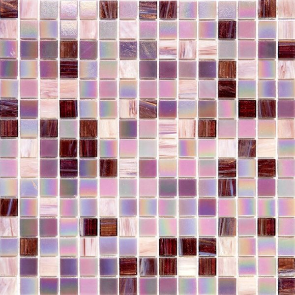 Мозаика Alma Mosaic Смеси 20 Lavander(m) CN/638(m), цвет фиолетовый, поверхность глянцевая, квадрат, 327x327