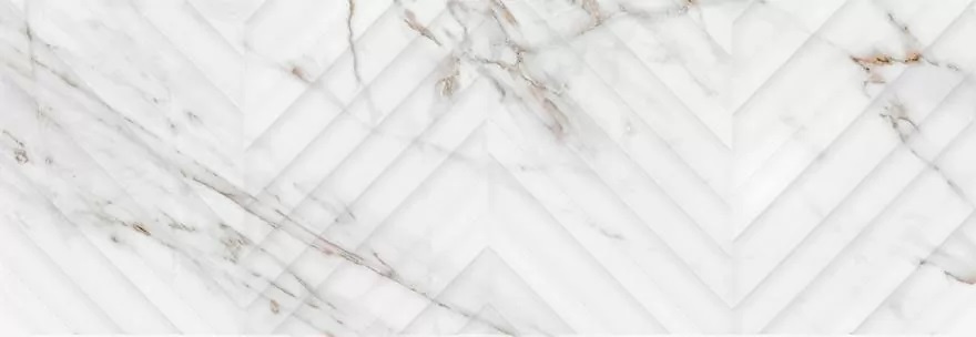 Керамическая плитка Eletto Ceramica Calacatta Grey Struttura Linea, цвет серый, поверхность глянцевая, прямоугольник, 242x700