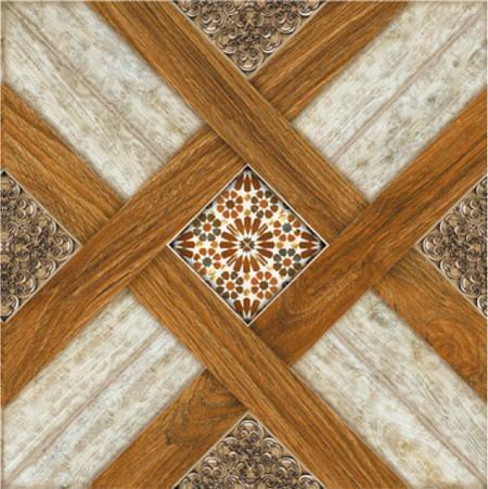 Керамогранит Dual Gres Castle Cerezo, цвет коричневый, поверхность матовая, квадрат, 450x450