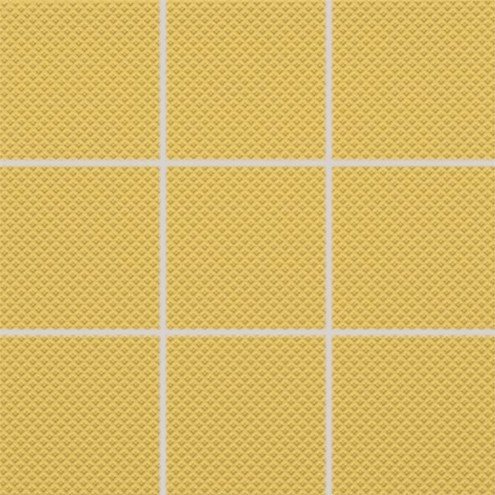 Мозаика Rako Pool GRS0K642 (10x10), цвет жёлтый, поверхность структурированная, квадрат, 300x300
