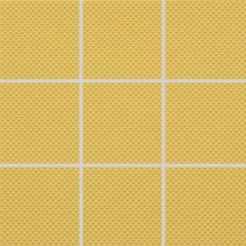 Мозаика Rako Pool GRS0K642 (10x10), цвет жёлтый, поверхность структурированная, квадрат, 300x300