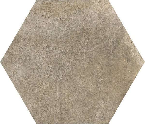 Керамогранит ITT Ceramic Siena Sand Matt, цвет бежевый, поверхность матовая, шестиугольник, 232x267