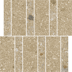 Мозаика Vives Gea Mosaico Amasia AB|C Mostaza, цвет коричневый, поверхность матовая, квадрат, 300x300