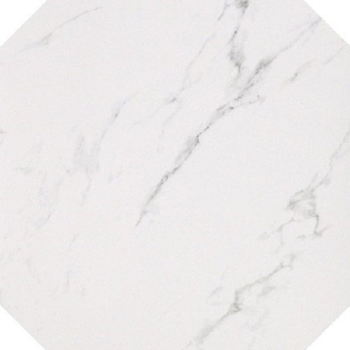 Керамогранит Casalgrande Padana Marmoker Statuario Grigio Honed Ottagono, цвет белый, поверхность лаппатированная, квадрат, 590x590