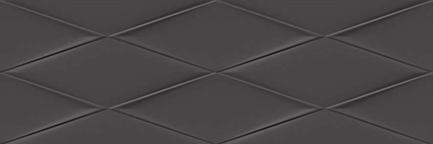 Керамическая плитка Cersanit Vegas Черный VGU232, цвет чёрный, поверхность структурированная, прямоугольник, 250x750