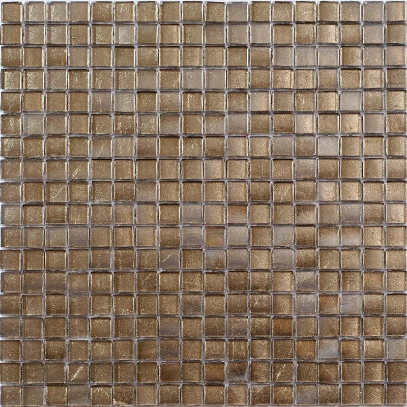 Мозаика Alma Mosaic Beauty BS48, цвет коричневый, поверхность глянцевая, квадрат, 295x295