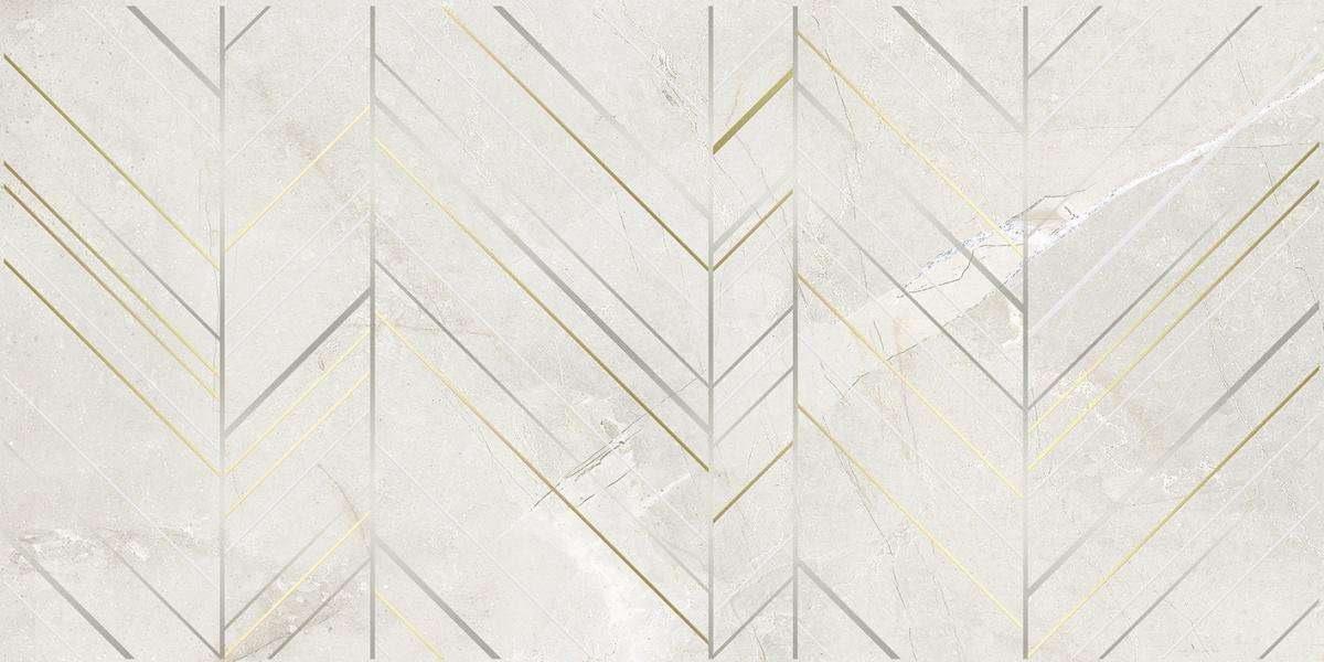 Декоративные элементы Laparet Monblanc декор бежевый 18-03-11-3609, цвет серый золотой, поверхность матовая, прямоугольник, 300x600