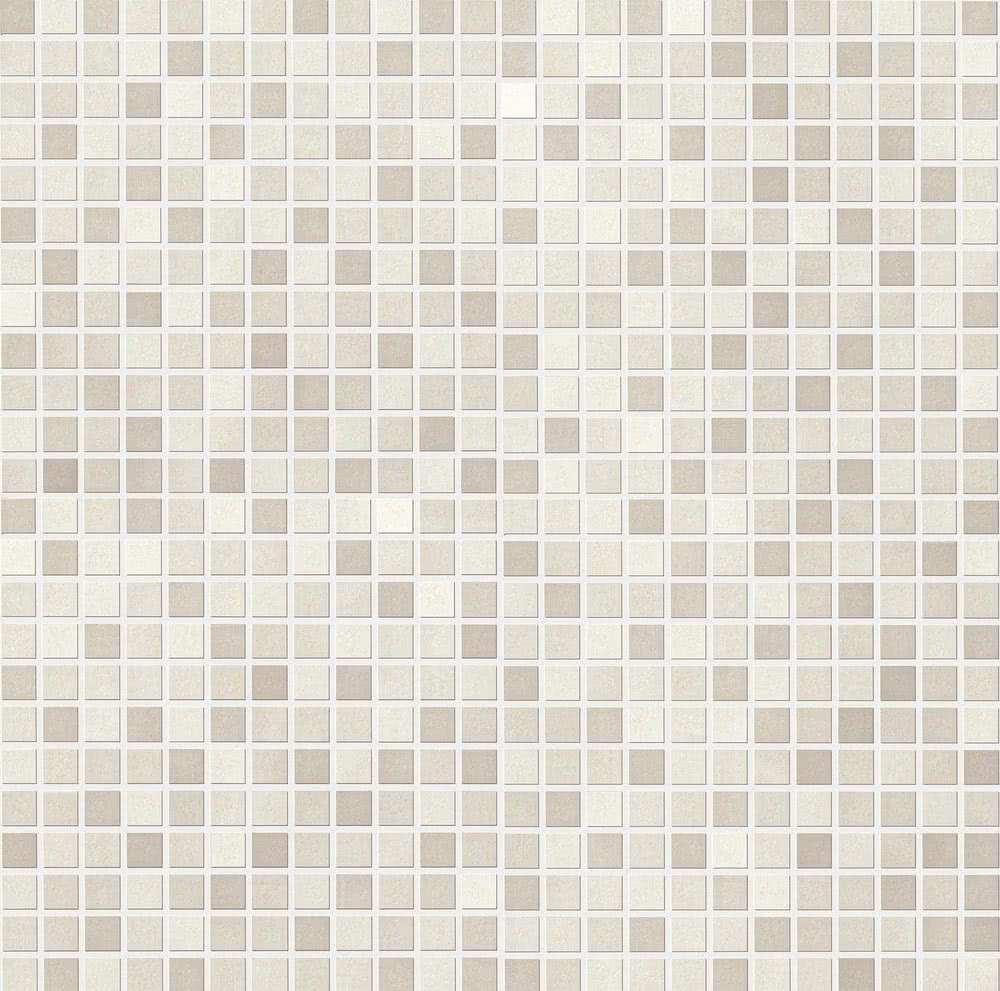 Мозаика Fap Color Now Ghiaccio Micromosaico fMTN, цвет белый, поверхность матовая, квадрат, 305x305
