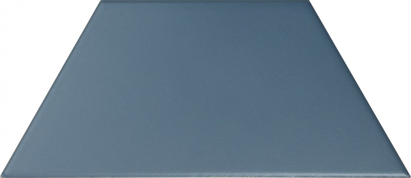 Керамическая плитка Tonalite Trapez Indaco, цвет синий, поверхность матовая, прямоугольник, 100x230