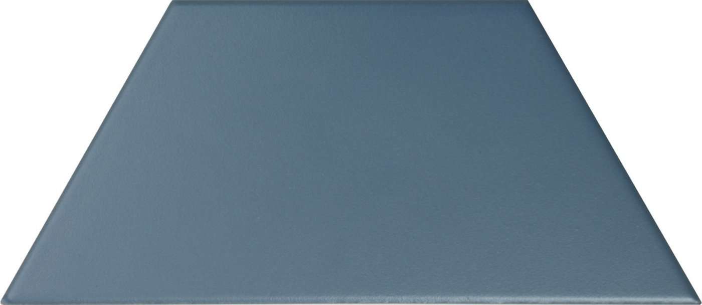 Керамическая плитка Tonalite Trapez Indaco, цвет синий, поверхность матовая, прямоугольник, 100x230