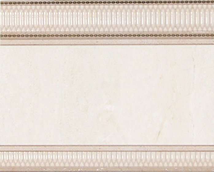 Бордюры Argenta Daino Megara, цвет бежевый, поверхность глянцевая, прямоугольник, 250x200