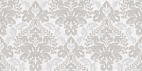 Декоративные элементы Laparet Afina damask серый 08-03-06-456, цвет серый, поверхность глянцевая, прямоугольник, 200x400