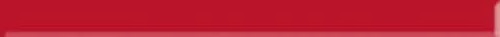 Бордюры Paradyz Uniwersalna Listwa Szklana Red, цвет красный, поверхность глянцевая, прямоугольник, 30x400