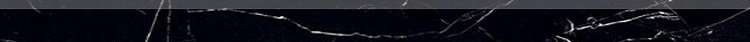 Бордюры Piemme Majestic Batt.Royal Nero Lev 02718, цвет чёрный, поверхность полированная, прямоугольник, 65x1200