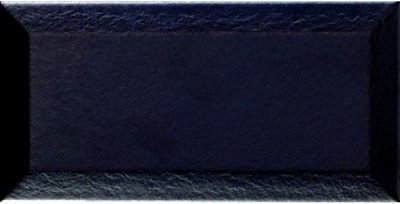 Керамическая плитка Cevica Metro Acero Mate, цвет чёрный тёмный, поверхность матовая, кабанчик, 75x150