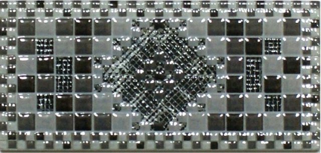 Вставки STN Ceramica Inserto Andros Gris, цвет серый, поверхность глянцевая, прямоугольник, 60x150