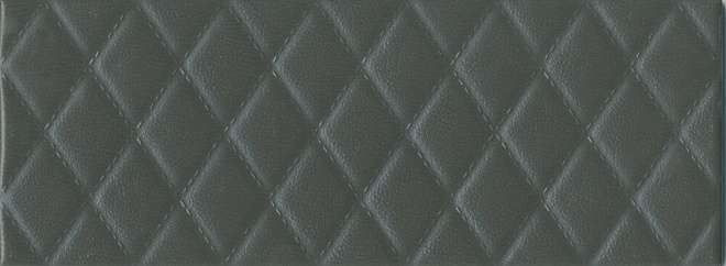 Керамическая плитка Kerama Marazzi Зимний Сад Чёрный Структура 15126, цвет чёрный, поверхность матовая, прямоугольник, 150x400