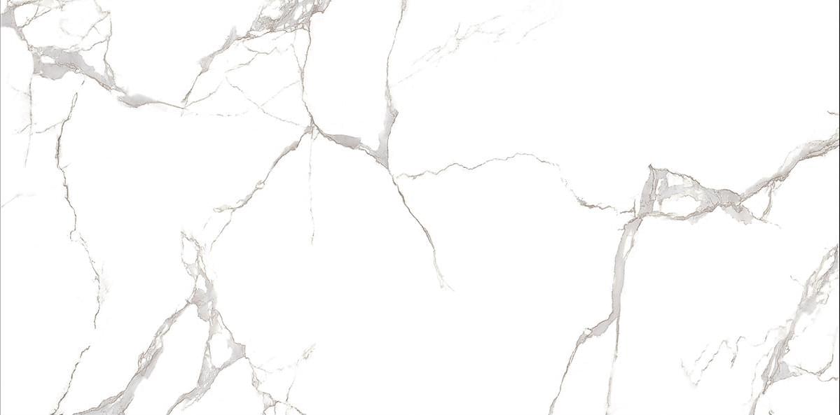 Керамогранит  Ceramic Msz 040, цвет белый, поверхность полированная, прямоугольник, 600x1200