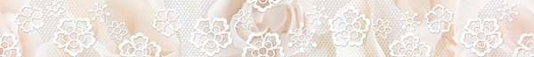 Бордюры Rodnoe Rosa Cenefa Marvel Perla, цвет бежевый, поверхность глянцевая, прямоугольник, 54x500