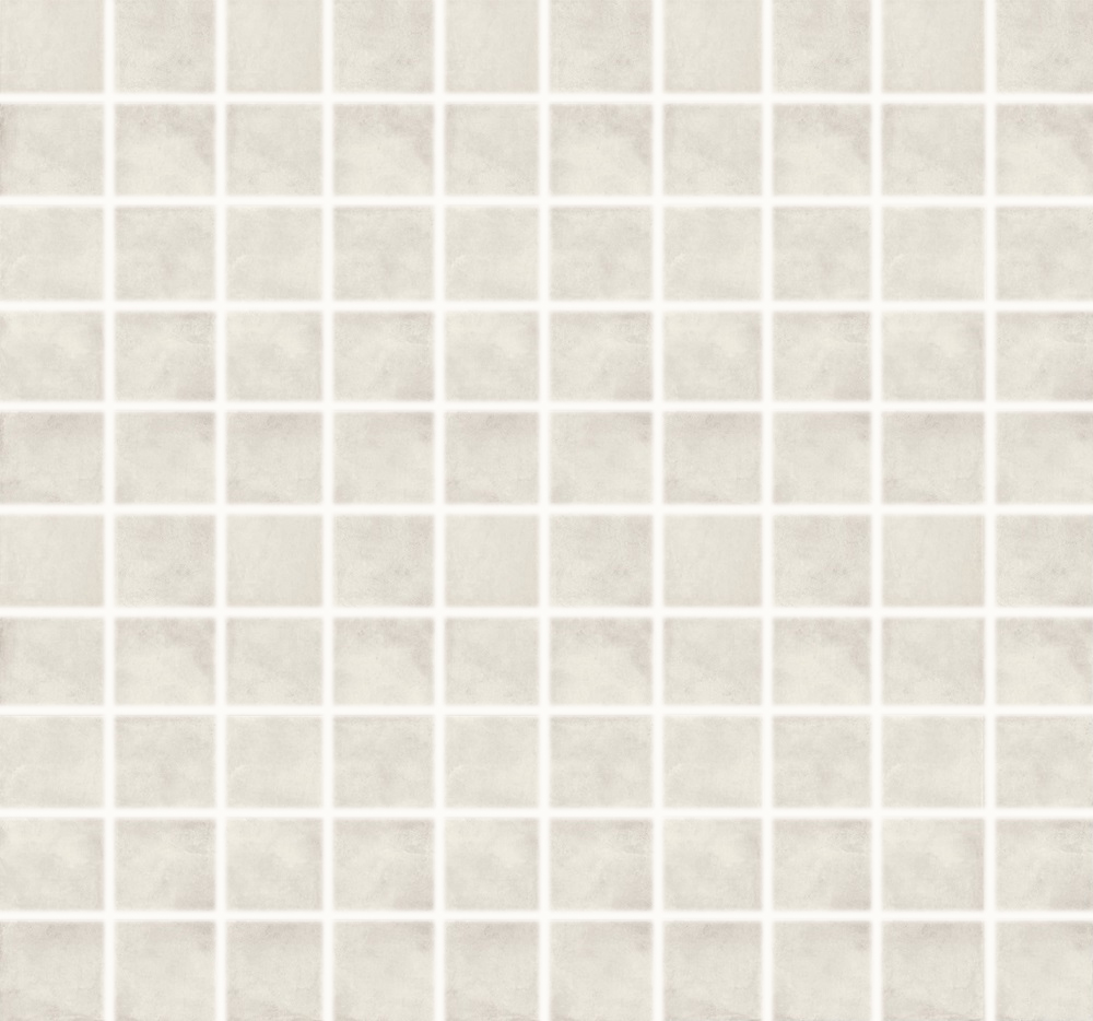 Мозаика Terratinta Kos Vit TTKO01M3UM, цвет белый, поверхность матовая, квадрат, 300x300