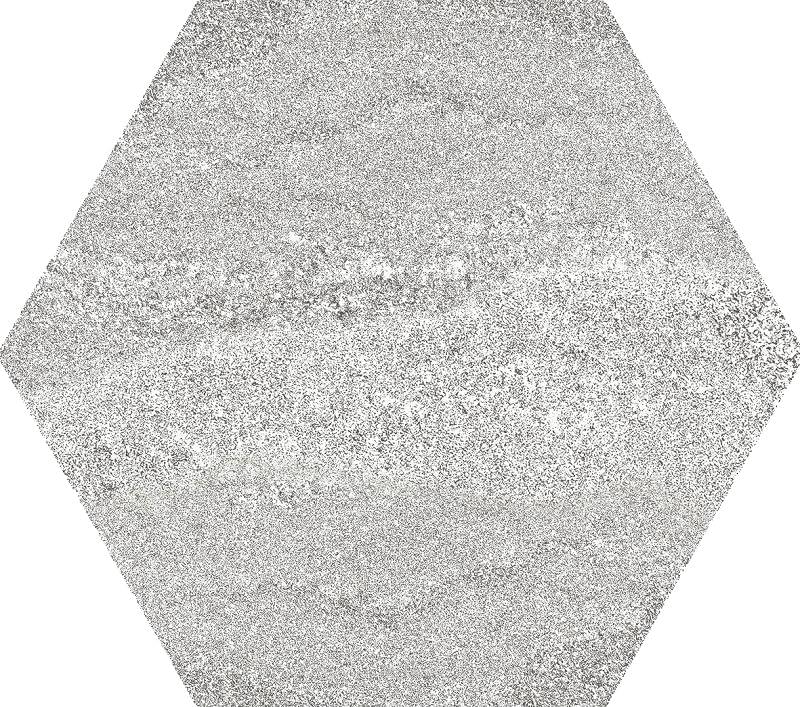 Керамогранит APE Soft Hexagon Pearl, цвет серый, поверхность матовая, шестиугольник, 230x260