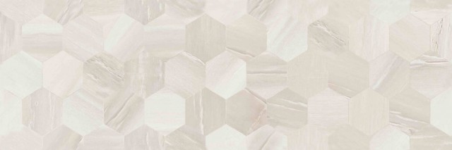Керамическая плитка Ceramika Konskie Rosario Hexagon, цвет бежевый, поверхность глянцевая, прямоугольник, 250x750