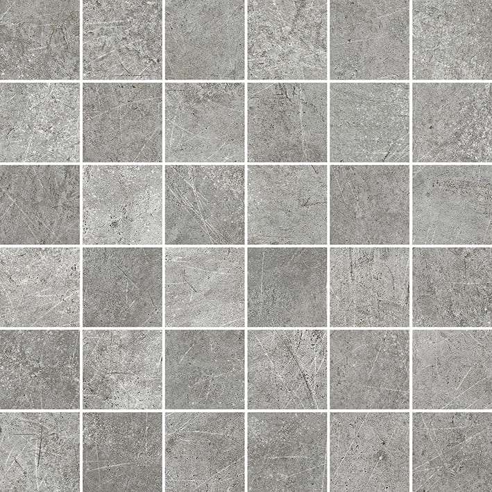Мозаика Керамин Детройт 2 Мозайка, цвет серый, поверхность матовая, квадрат, 300x300