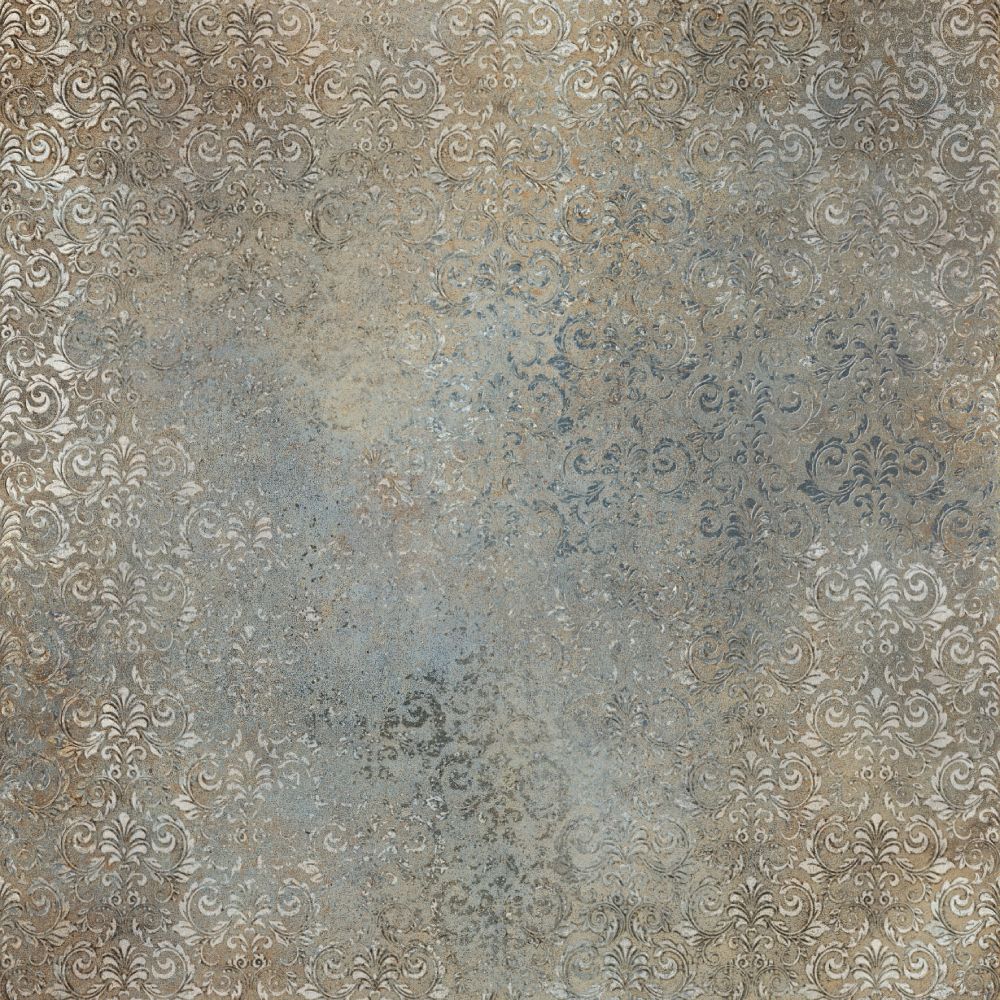 Керамогранит StarGres Azteca, цвет коричневый, поверхность глазурованная, квадрат, 600x600