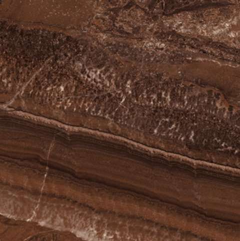 Керамогранит Ceracasa Jainoor Pulido Imperial, цвет коричневый, поверхность глянцевая, квадрат, 388x388