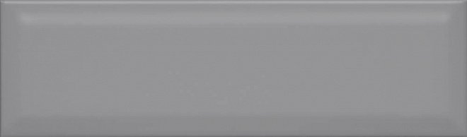Керамическая плитка Kerama Marazzi Аккорд серый темный грань 9015, цвет серый, поверхность глянцевая, прямоугольник, 85x285