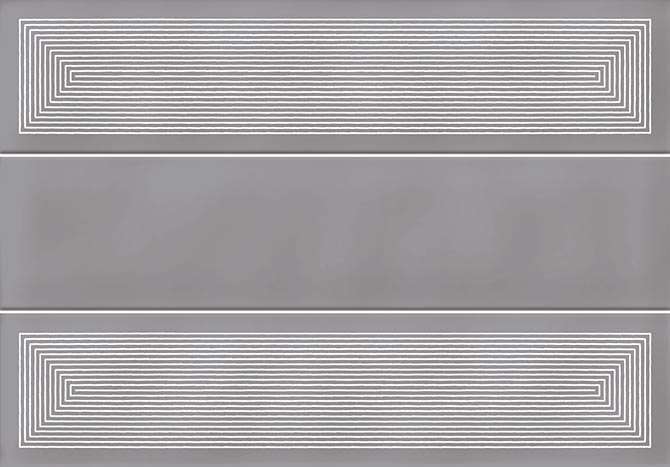 Керамическая плитка Vives Hanami Kozen Gris VIV-HAN-033, цвет серый, поверхность глянцевая, прямоугольник, 230x335