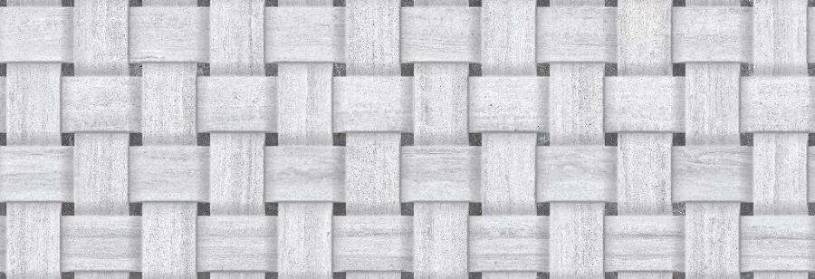 Керамогранит Saloni Akros Briaxis Brillo Perla, цвет серый, поверхность полированная, прямоугольник, 400x1200