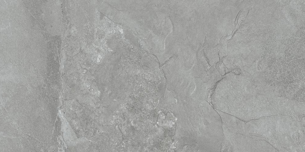 Керамогранит Tubadzin Grand Cave Grey STR, цвет серый, поверхность матовая, прямоугольник, 598x1198