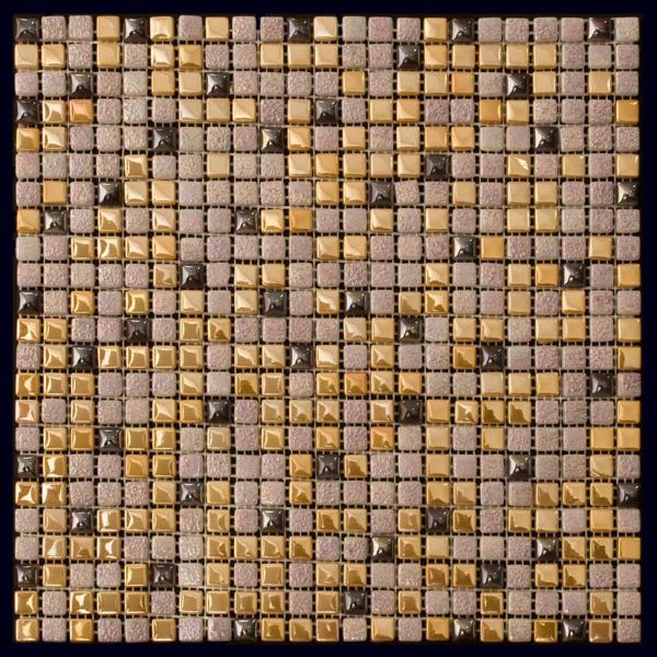 Мозаика Natural Mosaic Flex Mix TC-16 (Стекло), цвет разноцветный, поверхность глянцевая, квадрат, 315x315