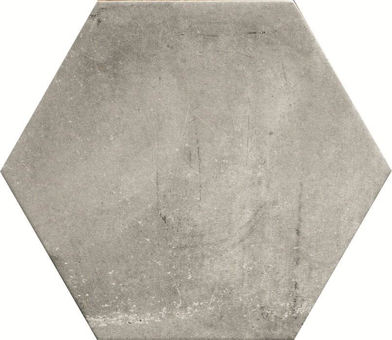 Керамогранит Cir Miami Dust Grey Esagona 1063333, цвет серый, поверхность матовая, прямоугольник, 240x277