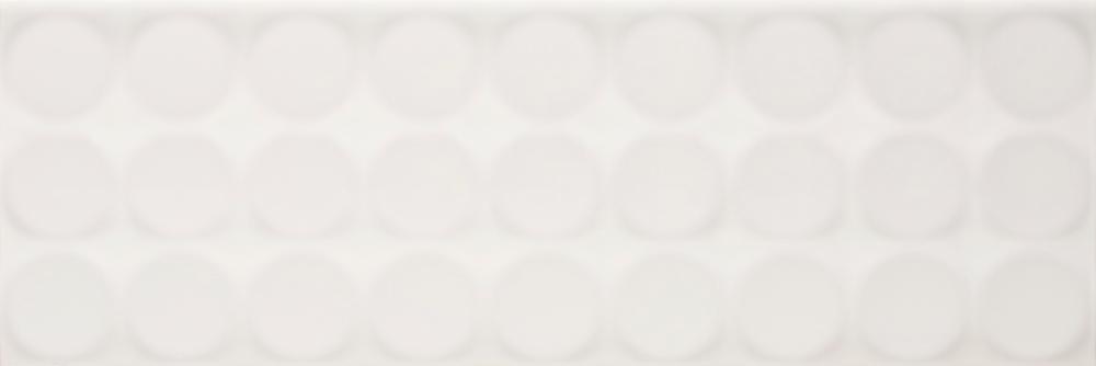 Декоративные элементы Serra Flavia Off White Circle Decor, цвет белый, поверхность глянцевая, прямоугольник, 300x900