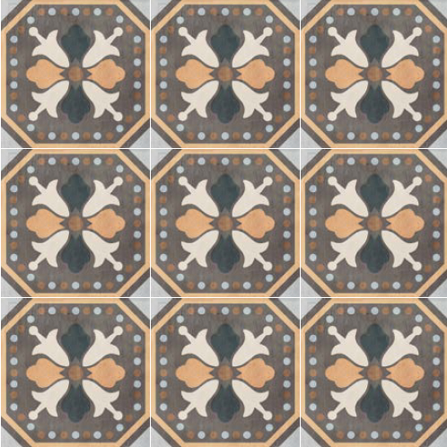 Керамическая плитка Sant Agostino Patchwork Colors 03 CSAPCO0320, цвет разноцветный, поверхность матовая, квадрат, 200x200