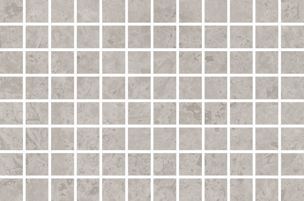 Декоративные элементы Kerama Marazzi Ферони мозаичный серый матовый MM8350, цвет серый, поверхность матовая, прямоугольник, 200x300
