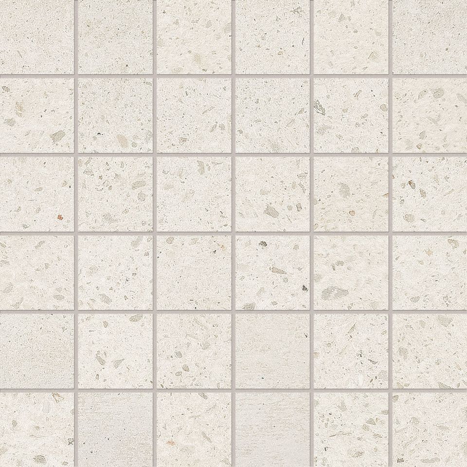 Мозаика ABK Mosaico Quadretti Ivory Ret DWR09051, цвет слоновая кость, поверхность матовая, квадрат, 300x300