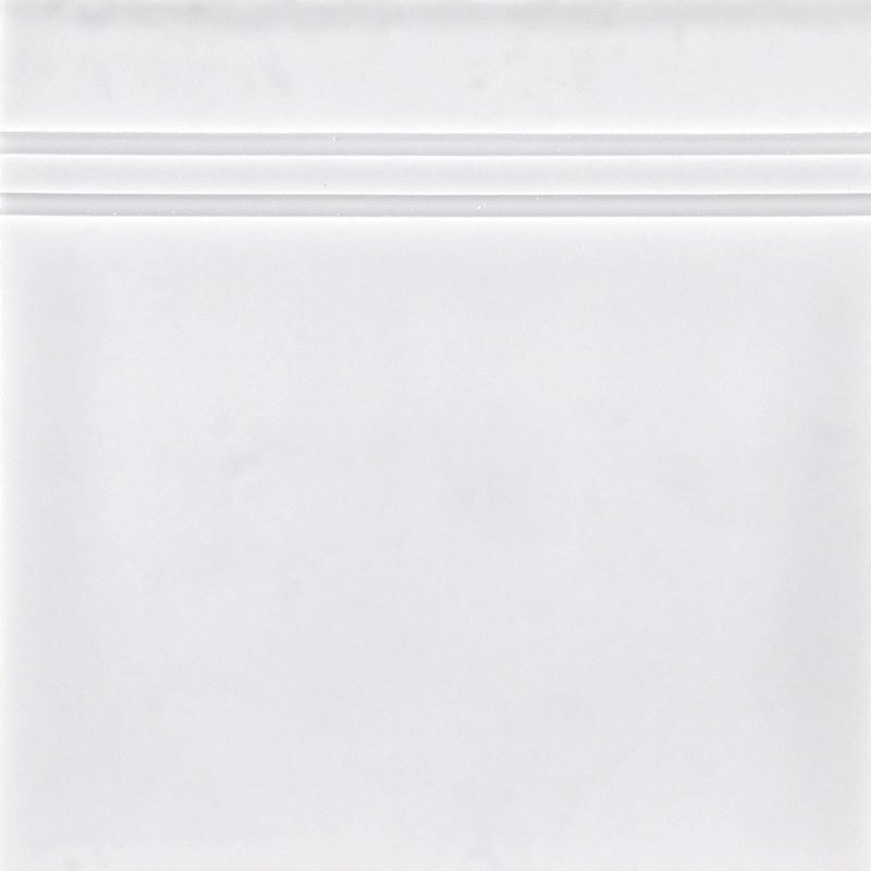 Бордюры Grazia Shades Of Art Zoccolo Alabaster ZOS1, цвет белый, поверхность матовая, квадрат, 130x130