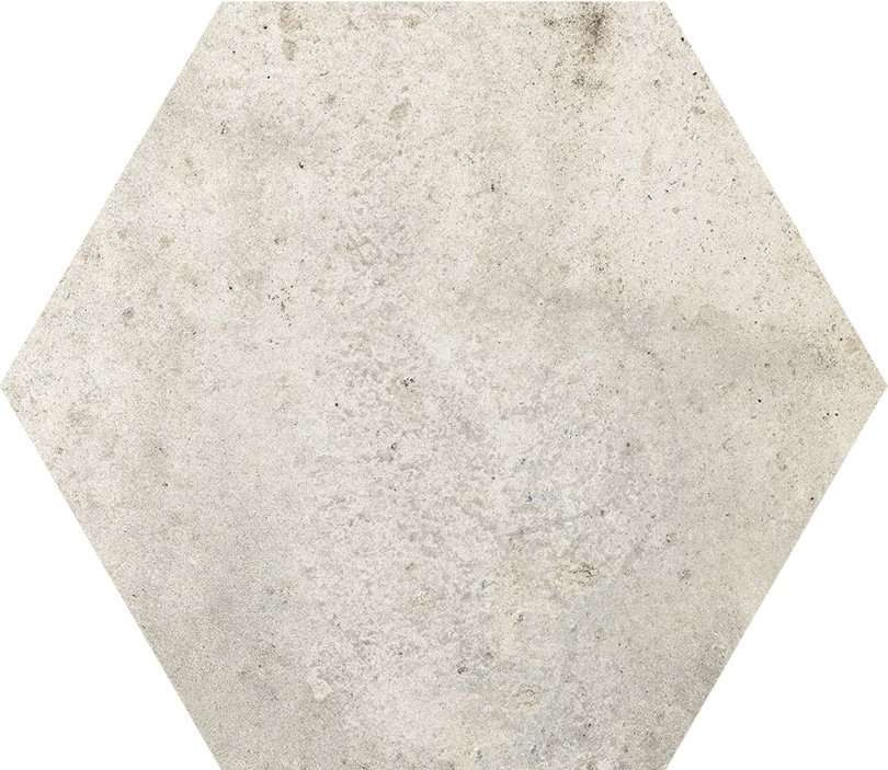Керамогранит Casabella Insieme Esagona Grigio, цвет серый, поверхность матовая, квадрат, 340x400