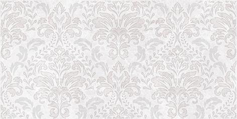 Декоративные элементы Laparet Afina плитка настенная серый узор 08-00-06-426, цвет серый, поверхность глянцевая, прямоугольник, 200x400