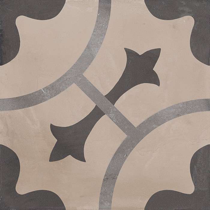 Керамогранит Marca Corona Terra Ornamento Vers. F 0392, цвет серый, поверхность матовая, квадрат, 200x200