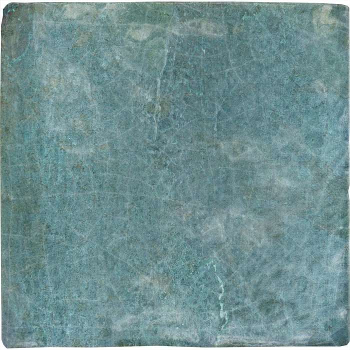 Керамическая плитка Harmony Dyroy Aqua 29004, цвет бирюзовый, поверхность глянцевая, квадрат, 100x100