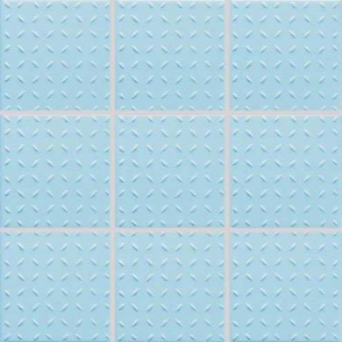 Мозаика Rako Pool GRH0K263 (10x10), цвет голубой, поверхность структурированная, квадрат, 300x300